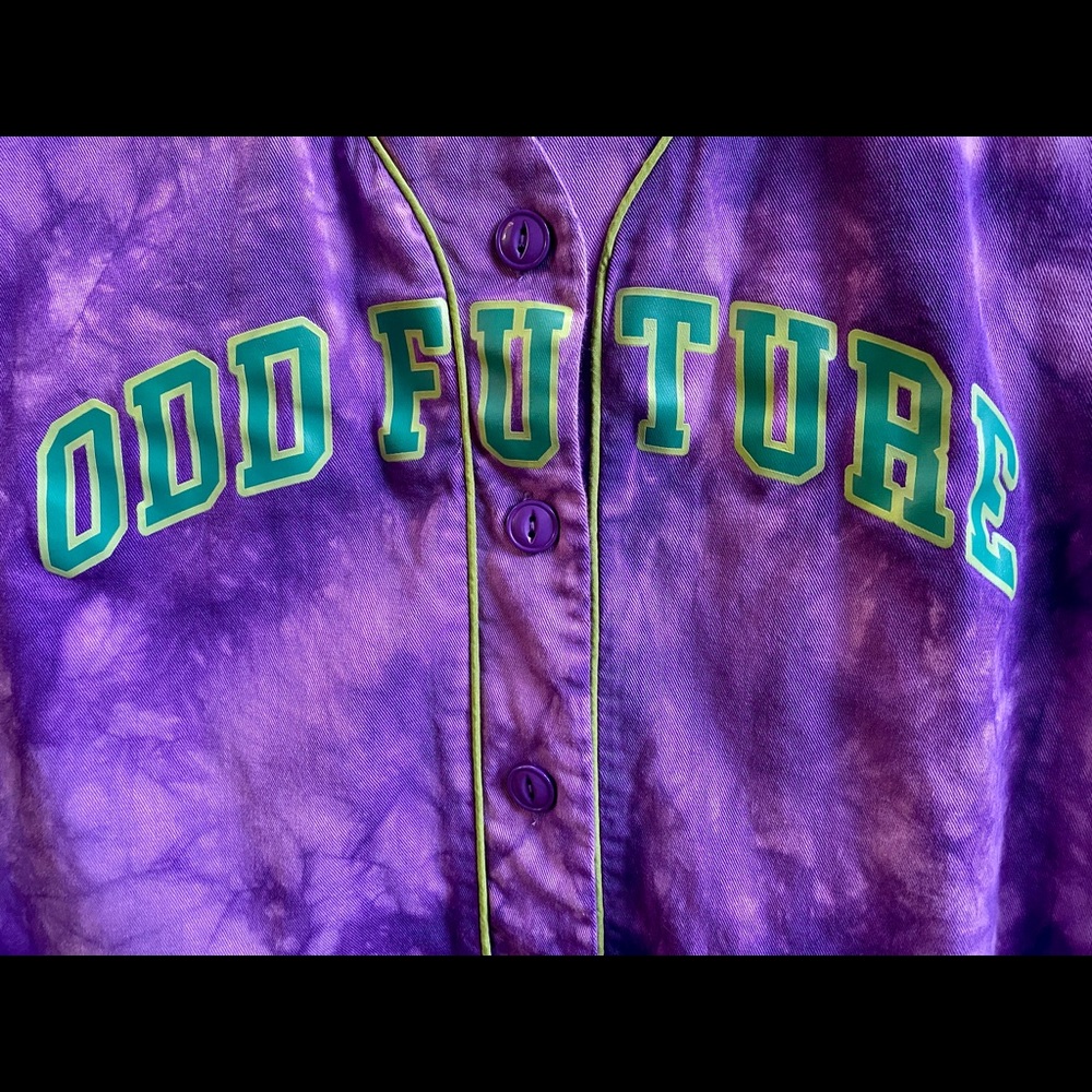 SOLD SOLD SOLD!!! “ODD FUTURE” Baseball Button Up